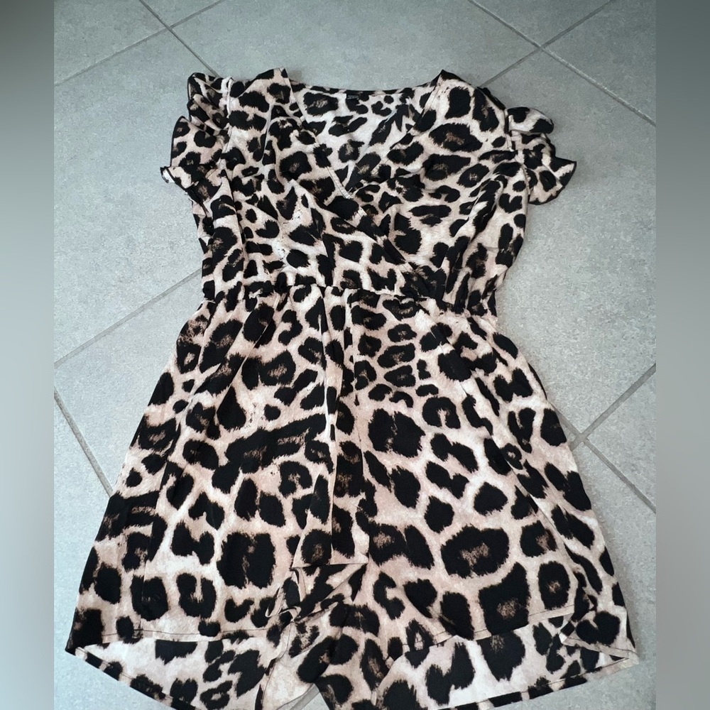 Leopard Print Dress